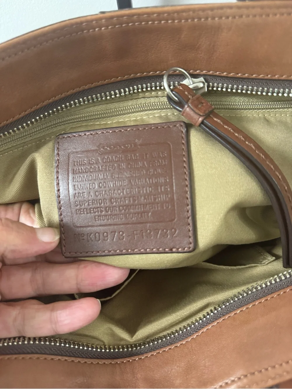 Coach classic shoulder
